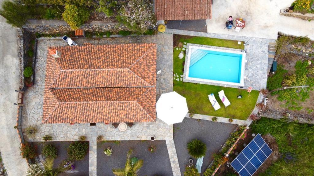 Climatized Pool Free Wifi Casa Rural Las Pareditas Tijarafe Kültér fotó
