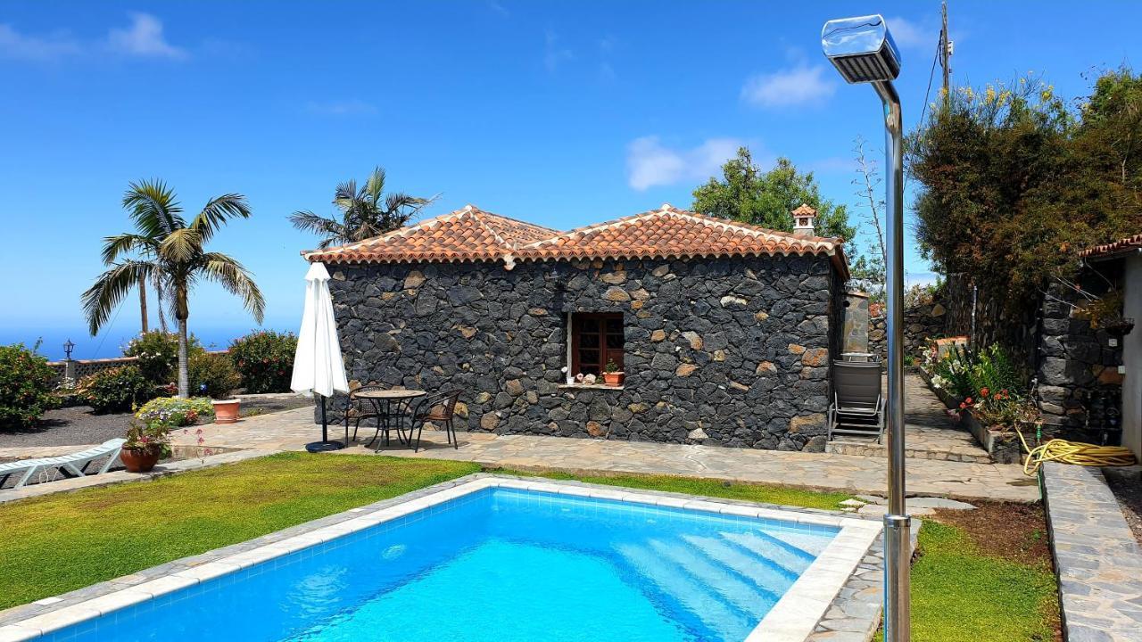 Climatized Pool Free Wifi Casa Rural Las Pareditas Tijarafe Kültér fotó