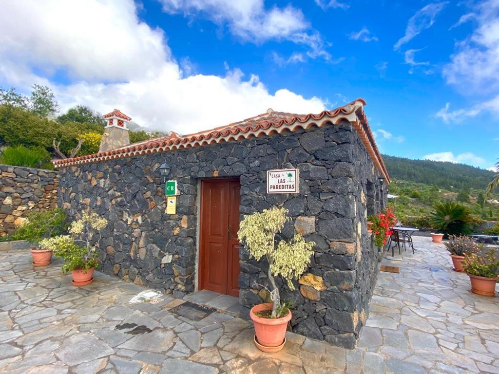 Climatized Pool Free Wifi Casa Rural Las Pareditas Tijarafe Kültér fotó