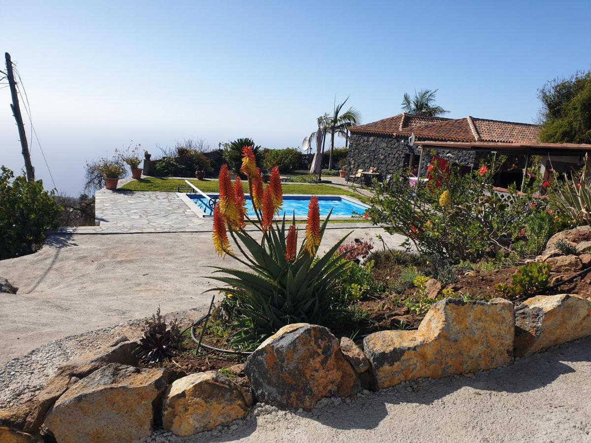 Climatized Pool Free Wifi Casa Rural Las Pareditas Tijarafe Kültér fotó