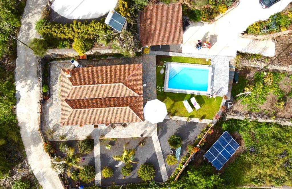 Climatized Pool Free Wifi Casa Rural Las Pareditas Tijarafe Kültér fotó
