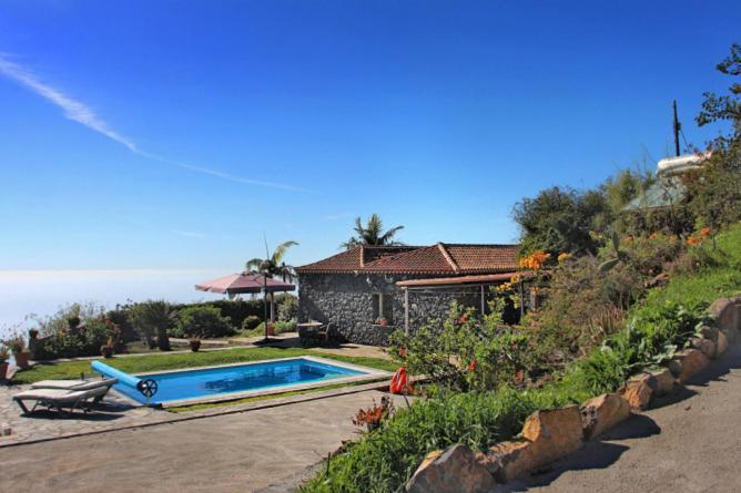 Climatized Pool Free Wifi Casa Rural Las Pareditas Tijarafe Kültér fotó