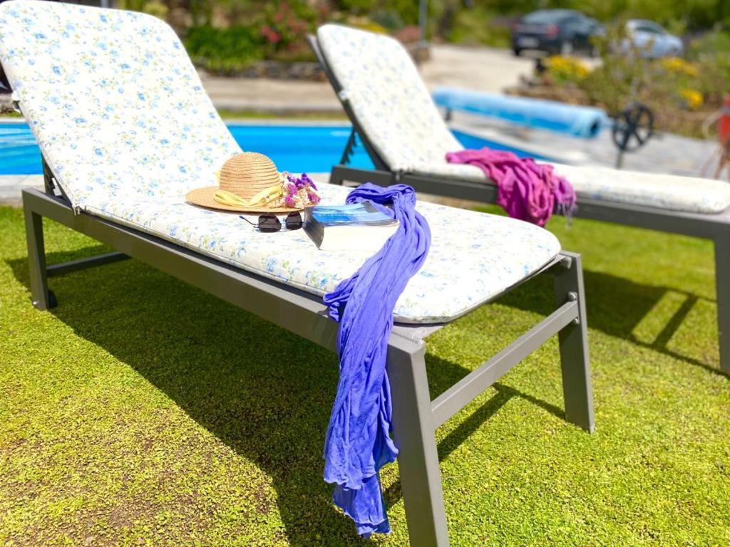 Climatized Pool Free Wifi Casa Rural Las Pareditas Tijarafe Kültér fotó