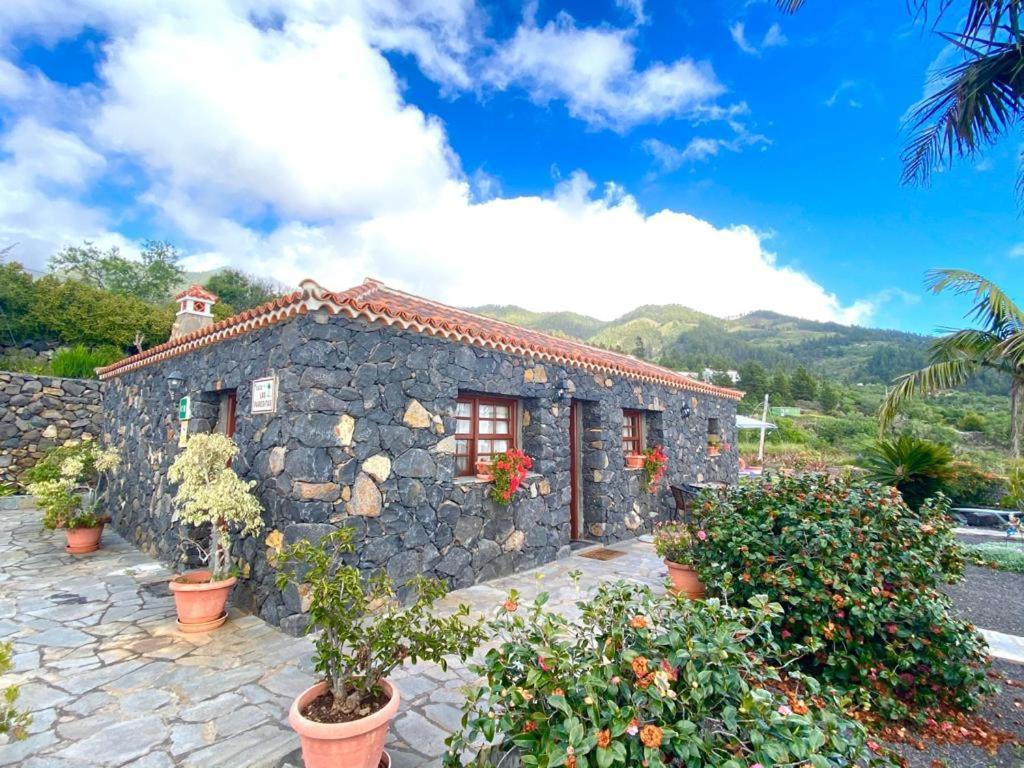 Climatized Pool Free Wifi Casa Rural Las Pareditas Tijarafe Kültér fotó