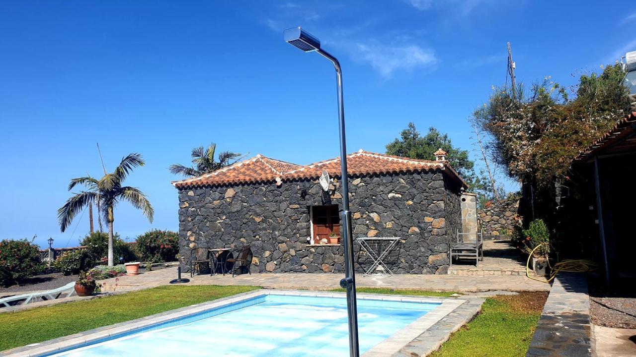 Climatized Pool Free Wifi Casa Rural Las Pareditas Tijarafe Kültér fotó