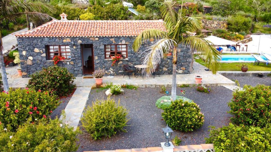 Climatized Pool Free Wifi Casa Rural Las Pareditas Tijarafe Kültér fotó