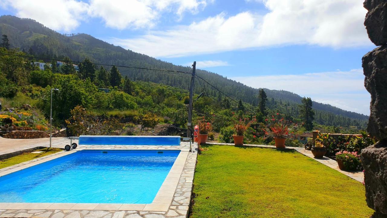 Climatized Pool Free Wifi Casa Rural Las Pareditas Tijarafe Kültér fotó
